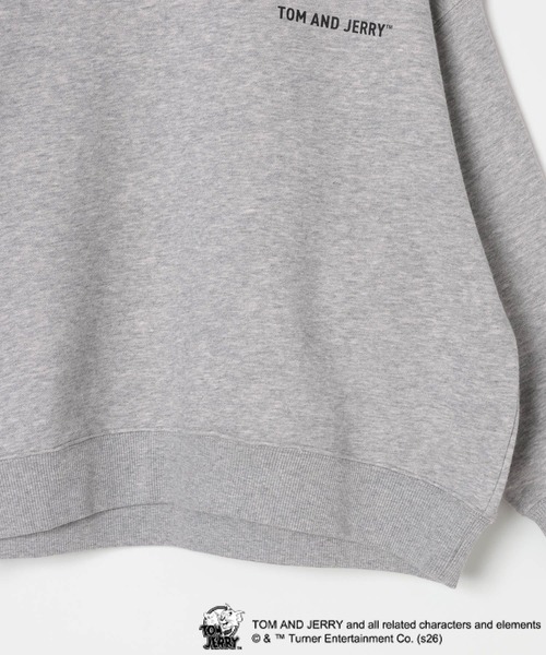 LEPSIM（レプシィム）の「【KIDS】トムとジェリースウェット　632789（スウェット・キッズ・グレー/チャコールグレー/アイボリー・130）」の4枚目の写真