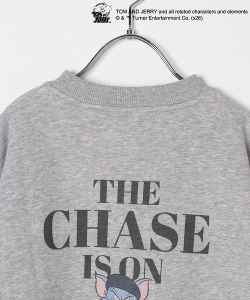 LEPSIM（レプシィム）の「【KIDS】トムとジェリースウェット　632789（スウェット・キッズ・グレー/チャコールグレー/アイボリー・130）」の5枚目の写真