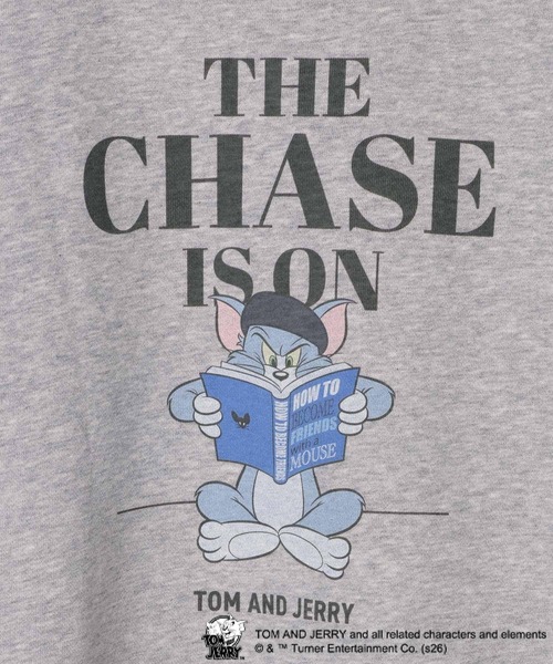 LEPSIM（レプシィム）の「【KIDS】トムとジェリースウェット　632789（スウェット・キッズ・グレー/チャコールグレー/アイボリー・130）」の8枚目の写真