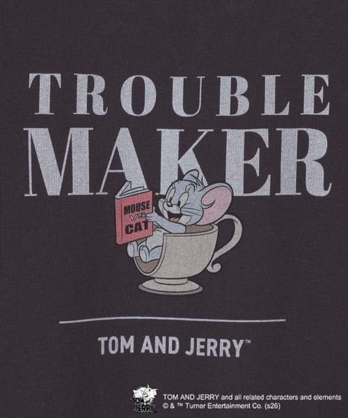 LEPSIM（レプシィム）の「【KIDS】トムとジェリースウェット　632789（スウェット・キッズ・グレー/チャコールグレー/アイボリー・130）」の10枚目の写真