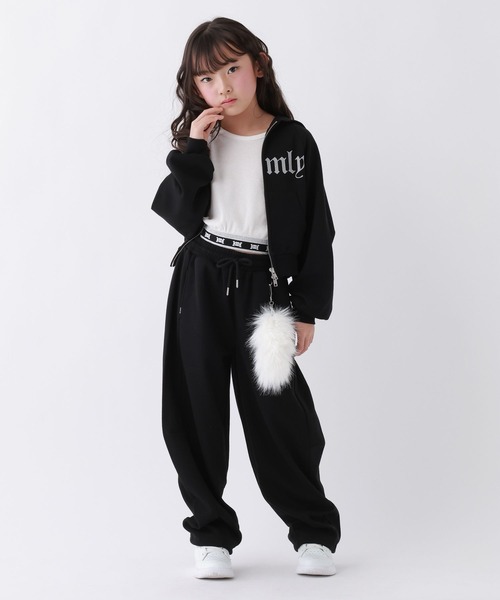 10C REPIPI(ジューシーレピピ)の「【10C REPIPI】ロゴWZIPフーディ(パーカー・キッズ・ブラック/グレー・120cm/130cm/140cm/110cm)」の4枚目の写真