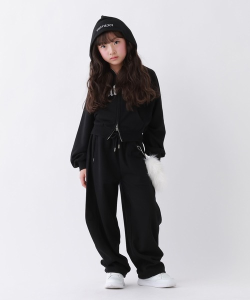 10C REPIPI(ジューシーレピピ)の「【10C REPIPI】ロゴWZIPフーディ(パーカー・キッズ・ブラック/グレー・120cm/130cm/140cm/110cm)」の5枚目の写真