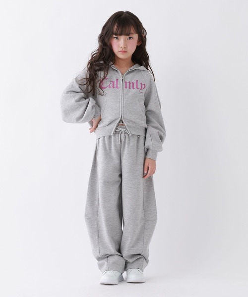 10C REPIPI(ジューシーレピピ)の「【10C REPIPI】ロゴWZIPフーディ(パーカー・キッズ・ブラック/グレー・120cm/130cm/140cm/110cm)」の9枚目の写真