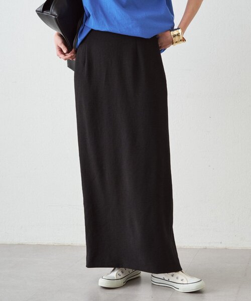 LOUNGEDRESS(ラウンジドレス)の「ダブルジョーゼットタイトスカート(スカート・レディース・ブラウン/ブラック・SMALL/MEDIUM)」の20枚目の写真