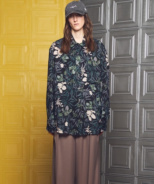 MAISON SPECIAL（メゾンスペシャル）の「《UNISEX》【Italian Dead Stock Fabric】Prime-Over Regular Collar Various Patterns Shirt/【イタリアンデッドストックファブリック】プライムオーバーレギュラーカラーヴェリアスパターンシャツ【MAISON SPECIAL/メゾンスペシャル】（シャツ/ブラウス・メンズ・その他8/その他6/その他9/その他7/その他4/その他11/その他5/その他3/その他2/その他1/その他10・2/1/0）」の18枚目の写真