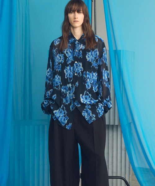 MAISON SPECIAL（メゾンスペシャル）の「《UNISEX》【Italian Dead Stock Fabric】Prime-Over Regular Collar Various Patterns Shirt/【イタリアンデッドストックファブリック】プライムオーバーレギュラーカラーヴェリアスパターンシャツ【MAISON SPECIAL/メゾンスペシャル】（シャツ/ブラウス・メンズ・その他8/その他6/その他9/その他7/その他4/その他11/その他5/その他3/その他2/その他1/その他10・2/1/0）」の21枚目の写真