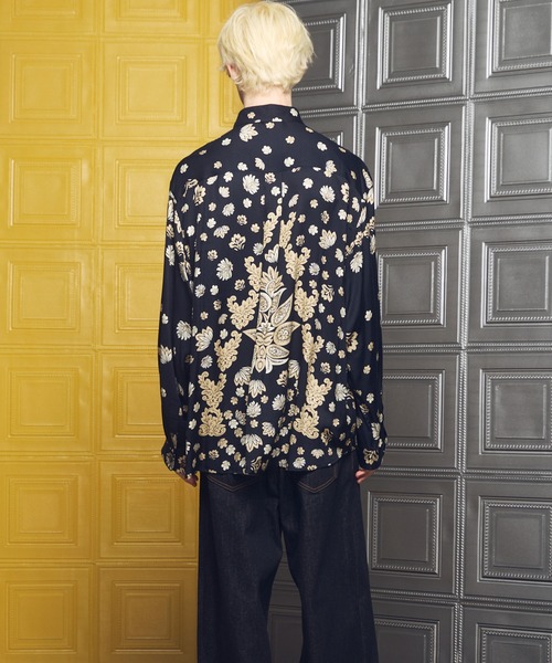 UNISEX》【Italian Dead Stock Fabric】Prime-Over Regular Collar