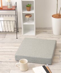 LBC（エルビーシー）の「スラブ&ヘリンボンシートクッション スクエア H8cm（クッション/クッションカバー）」