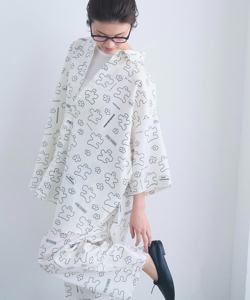 I am I in fact...(アイアムアイインファクト)の「_JOI 2 D WRLD SHIRT(シャツ/ブラウス・レディース・ホワイト/ブラック・FREE)」の20枚目の写真
