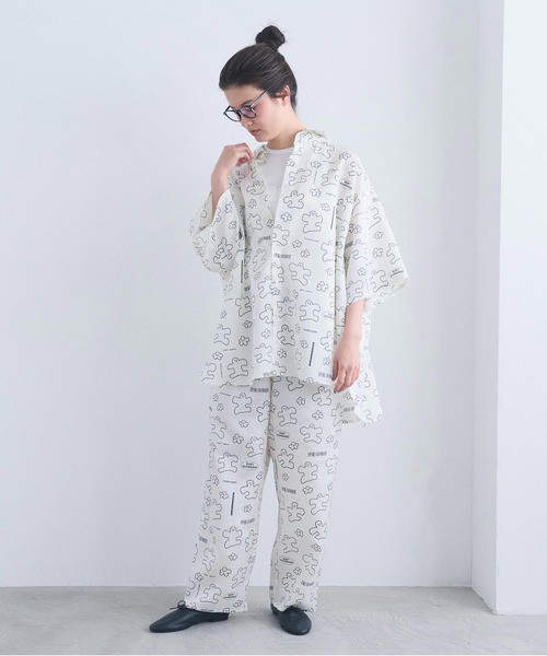 I am I in fact...(アイアムアイインファクト)の「_JOI 2 D WRLD SHIRT(シャツ/ブラウス・レディース・ホワイト/ブラック・FREE)」の21枚目の写真