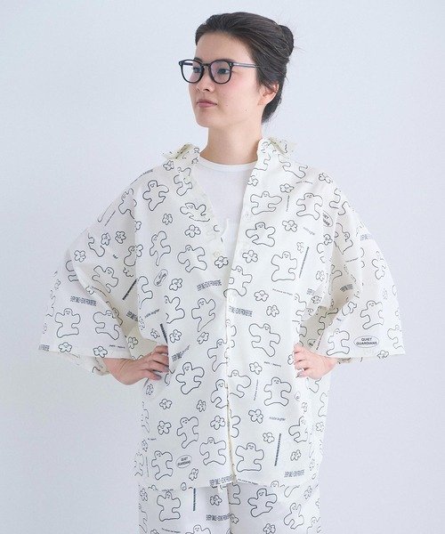 I am I in fact...(アイアムアイインファクト)の「_JOI 2 D WRLD SHIRT(シャツ/ブラウス・レディース・ホワイト/ブラック・FREE)」の17枚目の写真