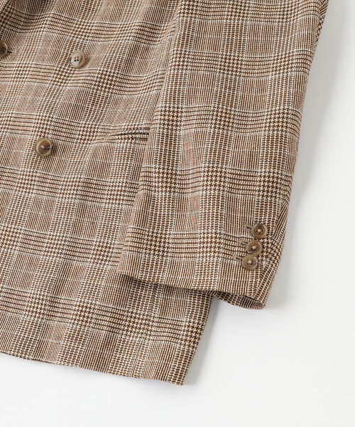 Couture d'adam（クチュールドアダム）の「CDA（クチュールドアダム）Double JK Italian Tweed Prince of Wa（その他アウター・メンズ・ブラウン・40/42）」の3枚目の写真