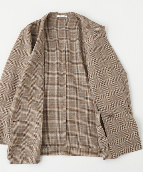 Couture d'adam（クチュールドアダム）の「CDA（クチュールドアダム）Double JK Italian Tweed Prince of Wa（その他アウター・メンズ・ブラウン・40/42）」の4枚目の写真