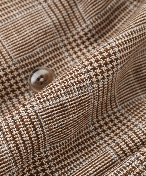 Couture d'adam（クチュールドアダム）の「CDA（クチュールドアダム）Double JK Italian Tweed Prince of Wa（その他アウター・メンズ・ブラウン・40/42）」の5枚目の写真