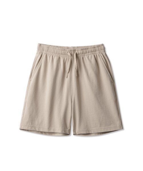 MUSINSA STANDARD KIDS（ムシンサスタンダードキッズ）の「ライトウェイトスウェットショーツ [ダスティベージュ]（その他パンツ・レディース・その他・110/120/130/140/150/100）」の2枚目の写真