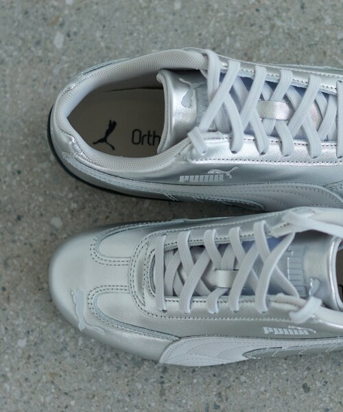 GALLEST(ギャレスト)の「【PUMA】ウィメンズ スピードキャット シルバー スニーカー(スニーカー・レディース・シルバー・45/35)」の1枚目の写真