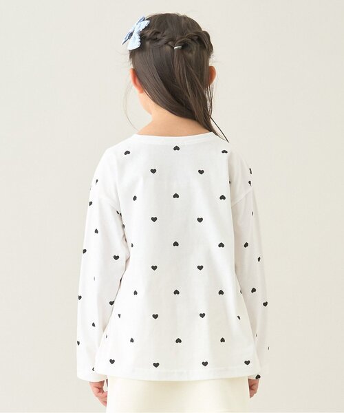 Lycee mine（リセマイン）の「【綿100％】 【スクール対応】AラインTシャツ(２枚セット)（Tシャツ/カットソー・キッズ・サックスブルー/ラベンダー・120cm/140cm/100cm/130cm/110cm）」の12枚目の写真