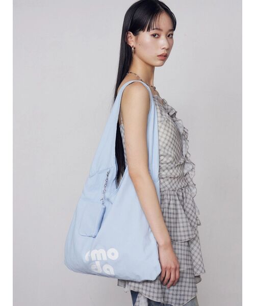 EMODA（エモダ）の「シアーラッフルキャミロングトップ（その他トップス・レディース・ベージュ/その他/ブラック・FREE）」の9枚目の写真