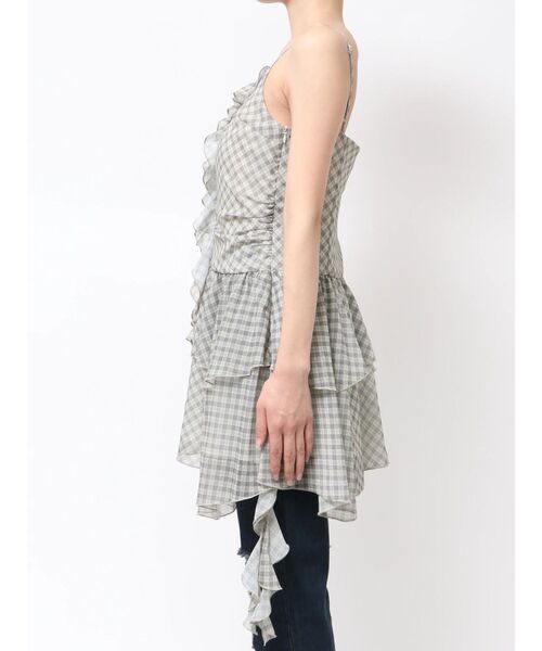 EMODA（エモダ）の「シアーラッフルキャミロングトップ（その他トップス・レディース・ベージュ/その他/ブラック・FREE）」の19枚目の写真