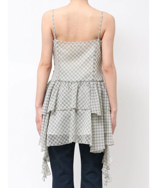 EMODA（エモダ）の「シアーラッフルキャミロングトップ（その他トップス・レディース・ベージュ/その他/ブラック・FREE）」の20枚目の写真