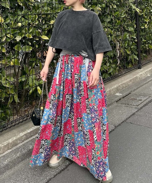 Alley Tokyo(アリートーキョー)の「ひとくせウォッシュ加工BIG T(Tシャツ/カットソー・レディース・ブラック系その他/ブラック・FREE)」の5枚目の写真