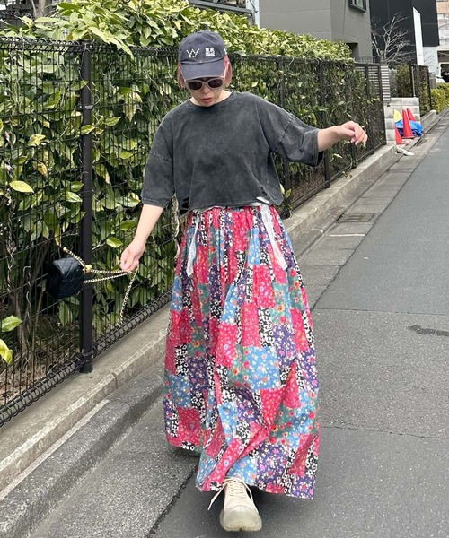 Alley Tokyo(アリートーキョー)の「ひとくせウォッシュ加工BIG T(Tシャツ/カットソー・レディース・ブラック系その他/ブラック・FREE)」の12枚目の写真