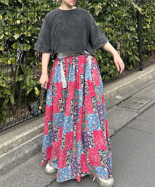 Alley Tokyo(アリートーキョー)の「ひとくせウォッシュ加工BIG T(Tシャツ/カットソー・レディース・ブラック系その他/ブラック・FREE)」の13枚目の写真