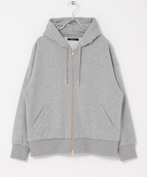 URBAN RESEARCH ROSSO WOMEN（アーバンリサーチ　ロッソ）の「『WEB限定』『UR TECH』オーバーZIPパーカー（パーカー・レディース・ライトベージュ/グレー/ブラウン/ブルー系その他・FREE）」の22枚目の写真