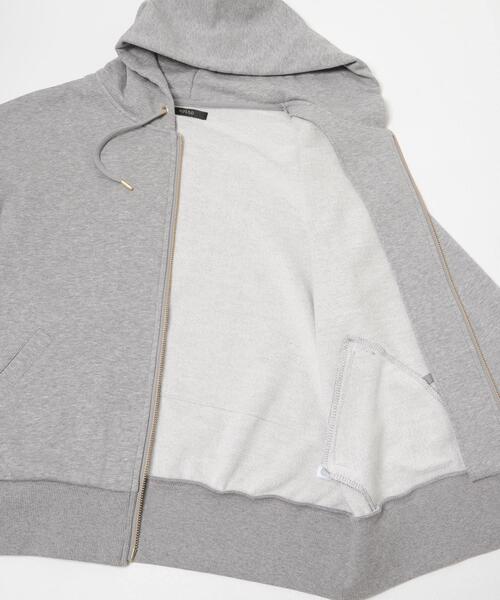 URBAN RESEARCH ROSSO WOMEN（アーバンリサーチ　ロッソ）の「『WEB限定』『UR TECH』オーバーZIPパーカー（パーカー・レディース・ライトベージュ/グレー/ブラウン/ブルー系その他・FREE）」の5枚目の写真