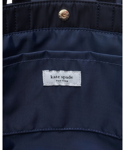 kate spade 機関車型クラッチバッグ　ネイビー Buy Kate Spade Bleecker Large Zip-Top Tote Bag in Parisian Navy
