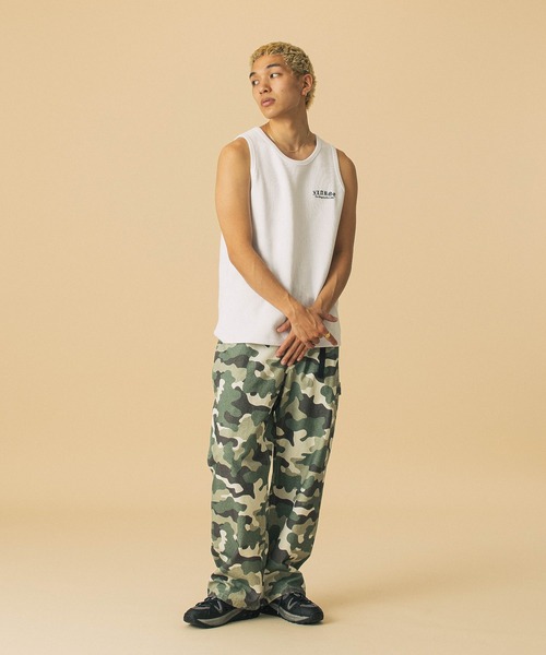 XLARGE(エクストララージ)の「OLD ENGLISH WAFFLE TANK TOP(タンクトップ・メンズ・ネイビー/ホワイト/ブラック・M/XL/L)」の8枚目の写真