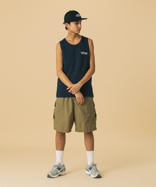 XLARGE(エクストララージ)の「OLD ENGLISH WAFFLE TANK TOP(タンクトップ・メンズ・ネイビー/ホワイト/ブラック・M/XL/L)」の13枚目の写真