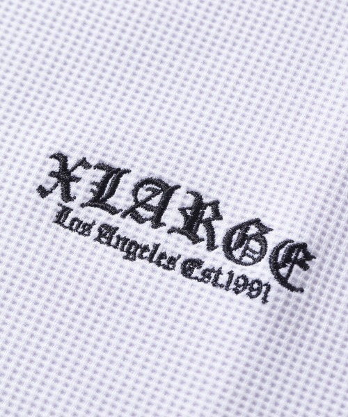 XLARGE(エクストララージ)の「OLD ENGLISH WAFFLE TANK TOP(タンクトップ・メンズ・ネイビー/ホワイト/ブラック・M/XL/L)」の20枚目の写真