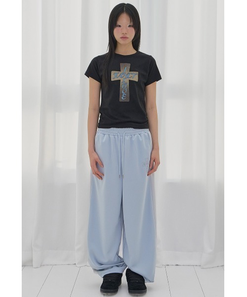 FANCY CLUB(ファンシークラブ)の「A'GEM/9 × .kom 『FANCY CLUB/ファンシークラブ』 FROSS GLOSSY TEE/フロスグロッシーTシャツ(Tシャツ/カットソー・レディース・ブラック/ホワイト・FREE)」の11枚目の写真