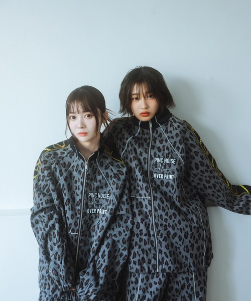 over print(オーバープリント)の「overprint/オーバープリント/PINK NOISE SETUP(ジャージ・レディース・ブラック・L)」の6枚目の写真