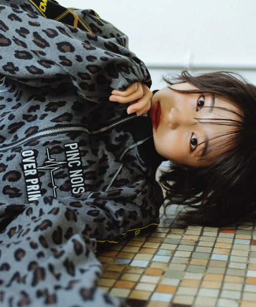 over print(オーバープリント)の「overprint/オーバープリント/PINK NOISE SETUP(ジャージ・レディース・ブラック・L)」の9枚目の写真