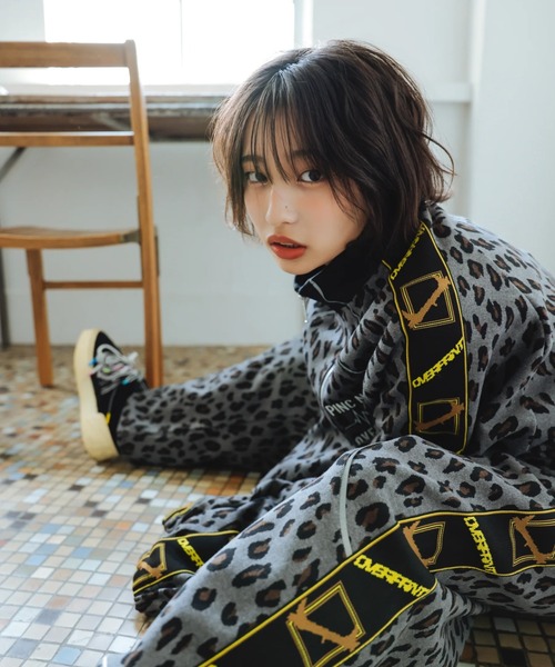 over print(オーバープリント)の「overprint/オーバープリント/PINK NOISE SETUP(ジャージ・レディース・ブラック・L)」の15枚目の写真