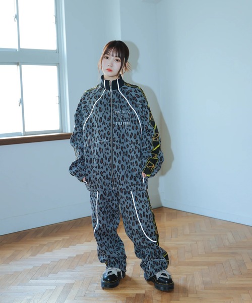 over print(オーバープリント)の「overprint/オーバープリント/PINK NOISE SETUP(ジャージ・レディース・ブラック・L)」の21枚目の写真