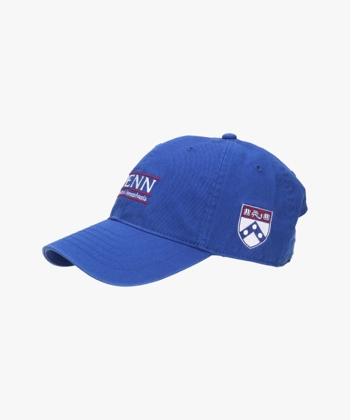 OVERRIDE（オーバーライド）の「Pennsylvania TWILL WASHED CAP / カレッジ（キャップ・レディース・アイボリー/ブルー・57~59cm）」の2枚目の写真