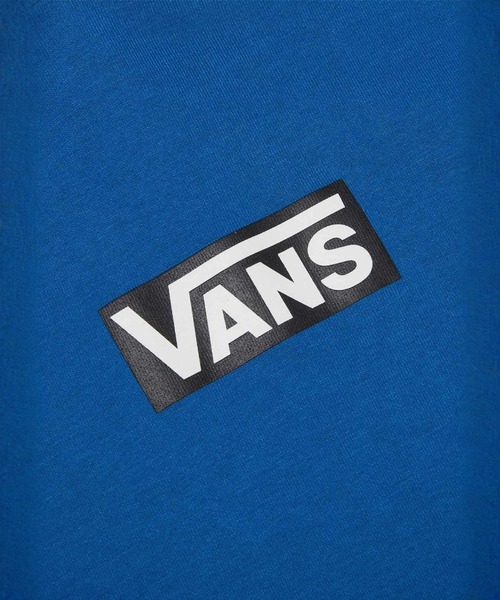 VANS(バンズ)の「ボックスロゴ フーディー / Vans Boxed Pullover True Blue VN000HP17WM1(パーカー・メンズ・ブルー・X-SMALL/LARGE)」の4枚目の写真