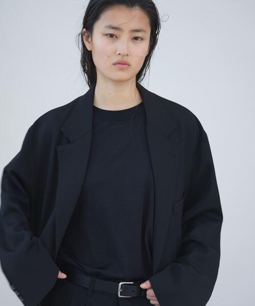 URBAN RESEARCH(アーバンリサーチ)の「new basic WASHABLE MERINO WOOL T-SHIRTS(Tシャツ/カットソー・メンズ・チャコールグレー/ブラック/ネイビー・LARGE/MEDIUM/X-LARGE)」の6枚目の写真