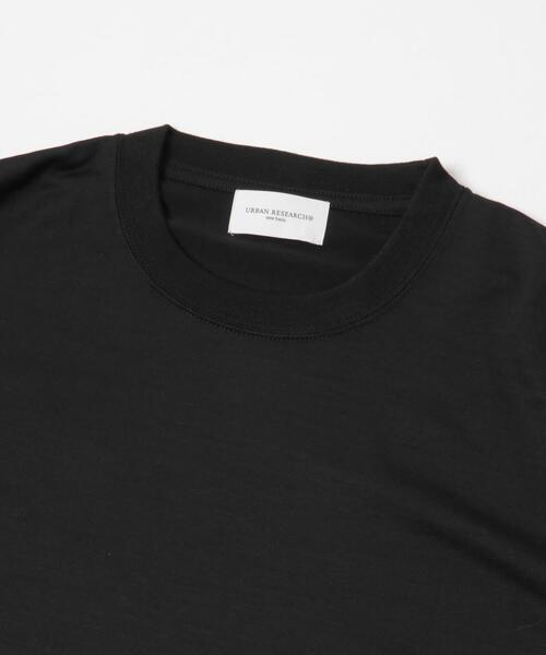 URBAN RESEARCH(アーバンリサーチ)の「『洗濯可』new basic WASHABLE MERINO WOOL T-SHIRTS(Tシャツ/カットソー・メンズ・チャコールグレー/ブラック/ネイビー・LARGE/MEDIUM/X-LARGE)」の9枚目の写真