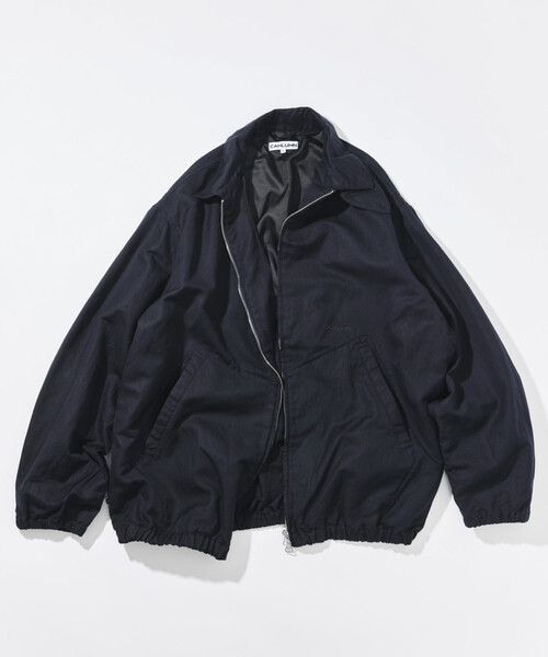 CAHLUMN/カウラム Cotton Linen Harrington Jacket/コットン リネン ハリントンジャケット