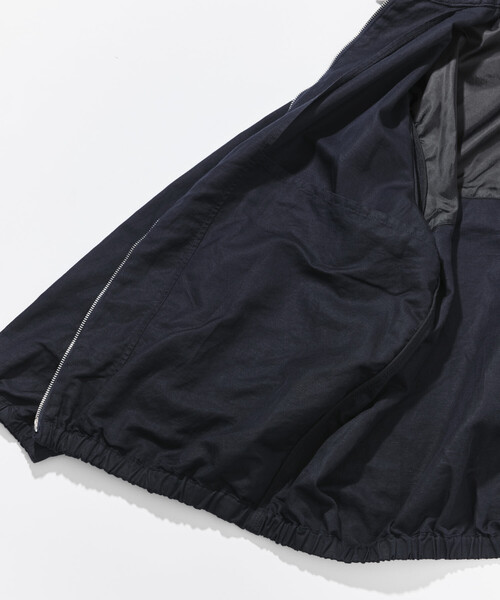 CAHLUMN（カウラム）の「CAHLUMN/カウラム Cotton Linen Harrington Jacket/コットン リネン ハリントンジャケット（ブルゾン・メンズ・ネイビー/ベージュ・MEDIUM/LARGE/XX-LARGE/X-LARGE）」の11枚目の写真