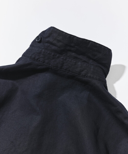 CAHLUMN（カウラム）の「CAHLUMN/カウラム Cotton Linen Harrington Jacket/コットン リネン ハリントンジャケット（ブルゾン・メンズ・ネイビー/ベージュ・MEDIUM/LARGE/XX-LARGE/X-LARGE）」の19枚目の写真