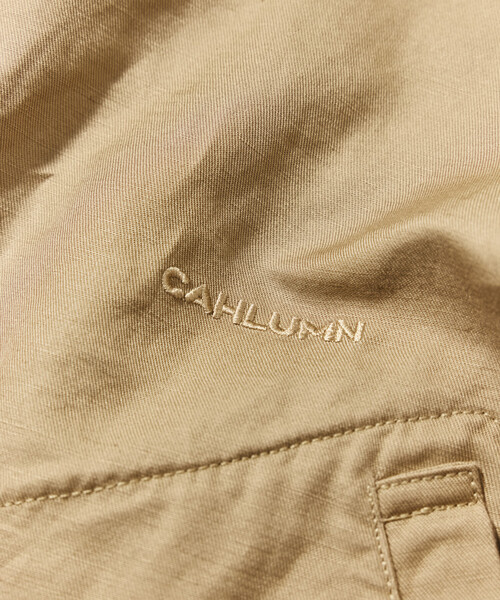 CAHLUMN（カウラム）の「CAHLUMN/カウラム Cotton Linen Harrington
