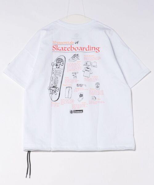ELEMENT(エレメント)の「ELEMENT/エレメント 半袖 Tシャツ 10 ESSENTIALS SS BG021227(Tシャツ/カットソー・メンズ・ブラック/グリーン/ホワイト・M/L/XL)」の6枚目の写真