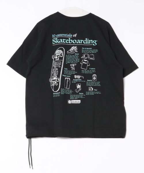 ELEMENT(エレメント)の「ELEMENT/エレメント 半袖 Tシャツ 10 ESSENTIALS SS BG021227(Tシャツ/カットソー・メンズ・ブラック/グリーン/ホワイト・M/L/XL)」の5枚目の写真