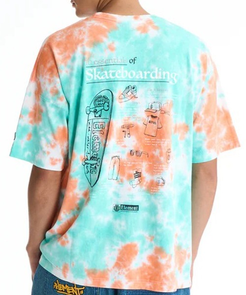 ELEMENT(エレメント)の「ELEMENT/エレメント 半袖 Tシャツ 10 ESSENTIALS SS BG021227(Tシャツ/カットソー・メンズ・ブラック/グリーン/ホワイト・M/L/XL)」の2枚目の写真