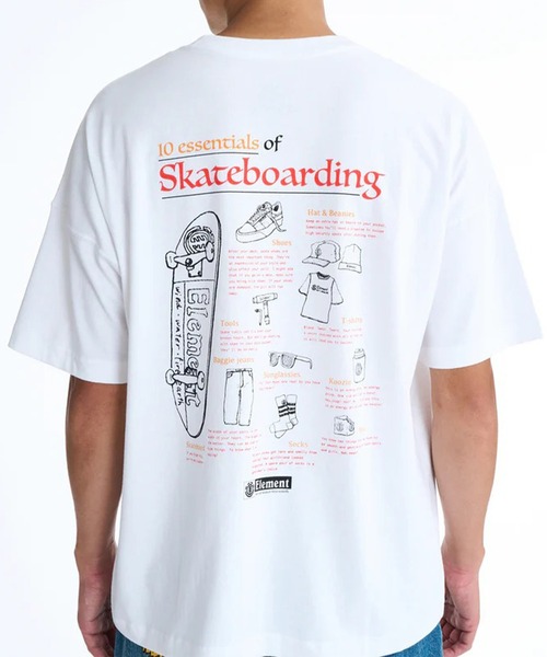 ELEMENT(エレメント)の「ELEMENT/エレメント 半袖 Tシャツ 10 ESSENTIALS SS BG021227(Tシャツ/カットソー・メンズ・ブラック/グリーン/ホワイト・M/L/XL)」の10枚目の写真